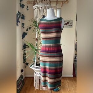 Lauren Ralph Lauren Cotton Linen Shift  , size xsmall,Knit Tank